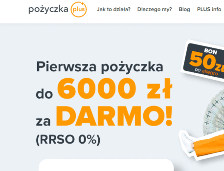 Pożyczka Plus – Twoje szybkie i darmowe wsparcie finansowe z nagrodami